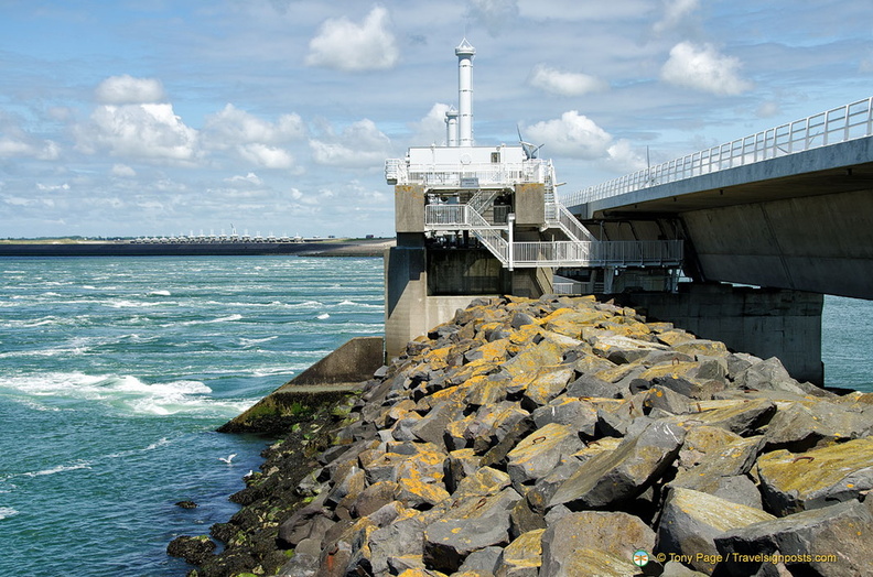 Oosterschelde storm surge barrier